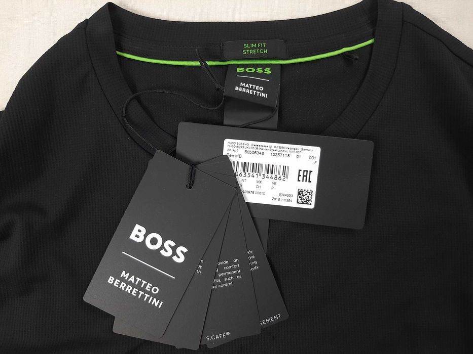 Hugo Boss Tennis - Оригинална мъжка тениска размер S