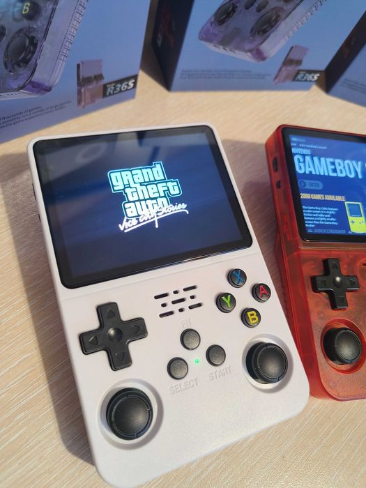 С ГАРАНЦИЯ! R36s 1GB RAM Ретро конзола Nintendo Sega PlayStation ArkOS