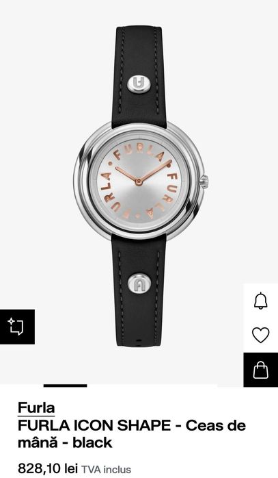 Vand ceas dama Furla, nou