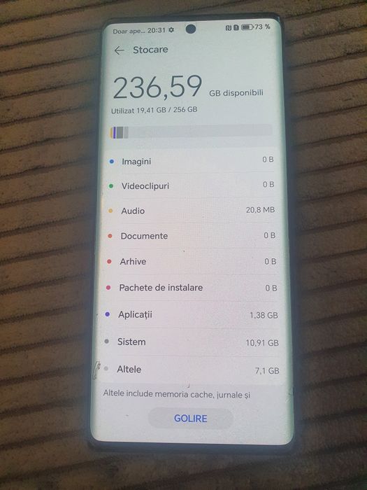 Honor 70 5G – Android 14 | Încărcare Super Rapidă | 256 GB | Full Box