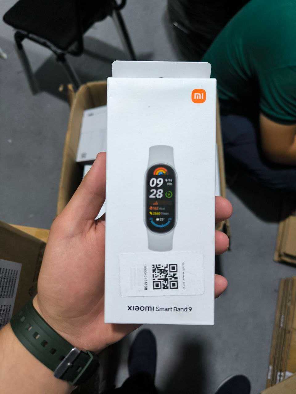 Новый • Xiaomi Smart Band 9 • Silver • ORIGINAL