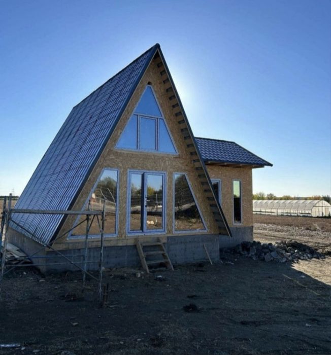 Cabane tip A frame