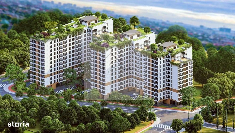 COMISION 0% I Garsoniera Obor High Garden East I 45 mp parcare inclusa