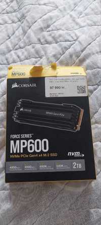 SSD 2 TB Corsair MP600, M2, NVME, PCIe 4.0