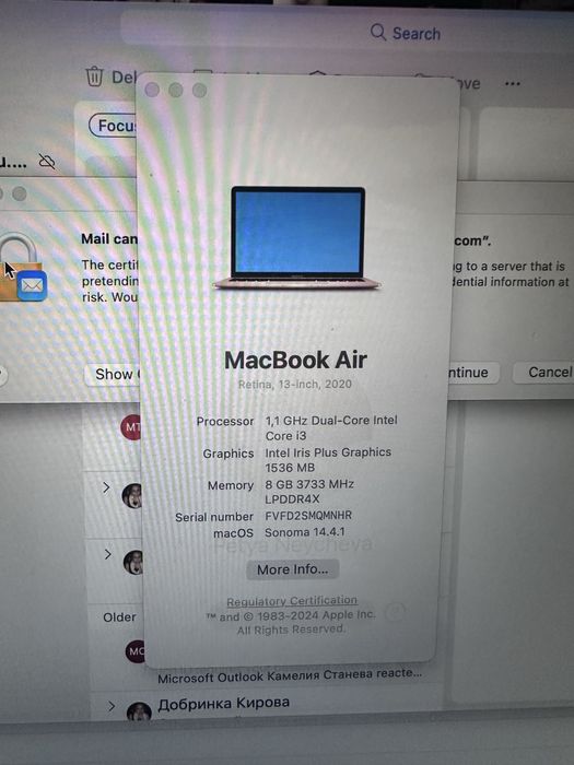 Macbook AIR 2020 13 inch