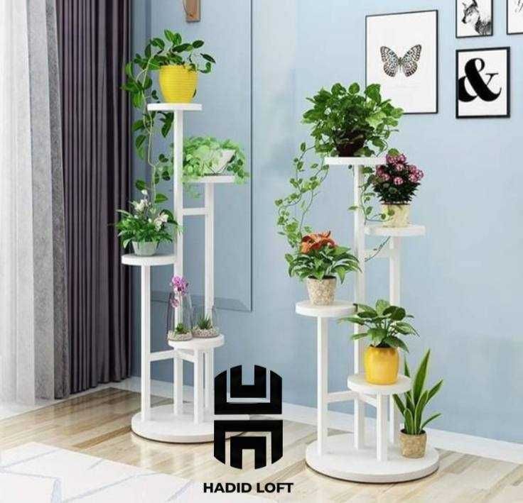 Мебель для стеллажей для цветов в стиле лофт