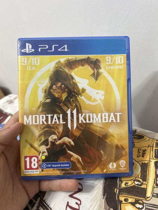 Продавам mortal combat 11 за ps4 играта е запазена