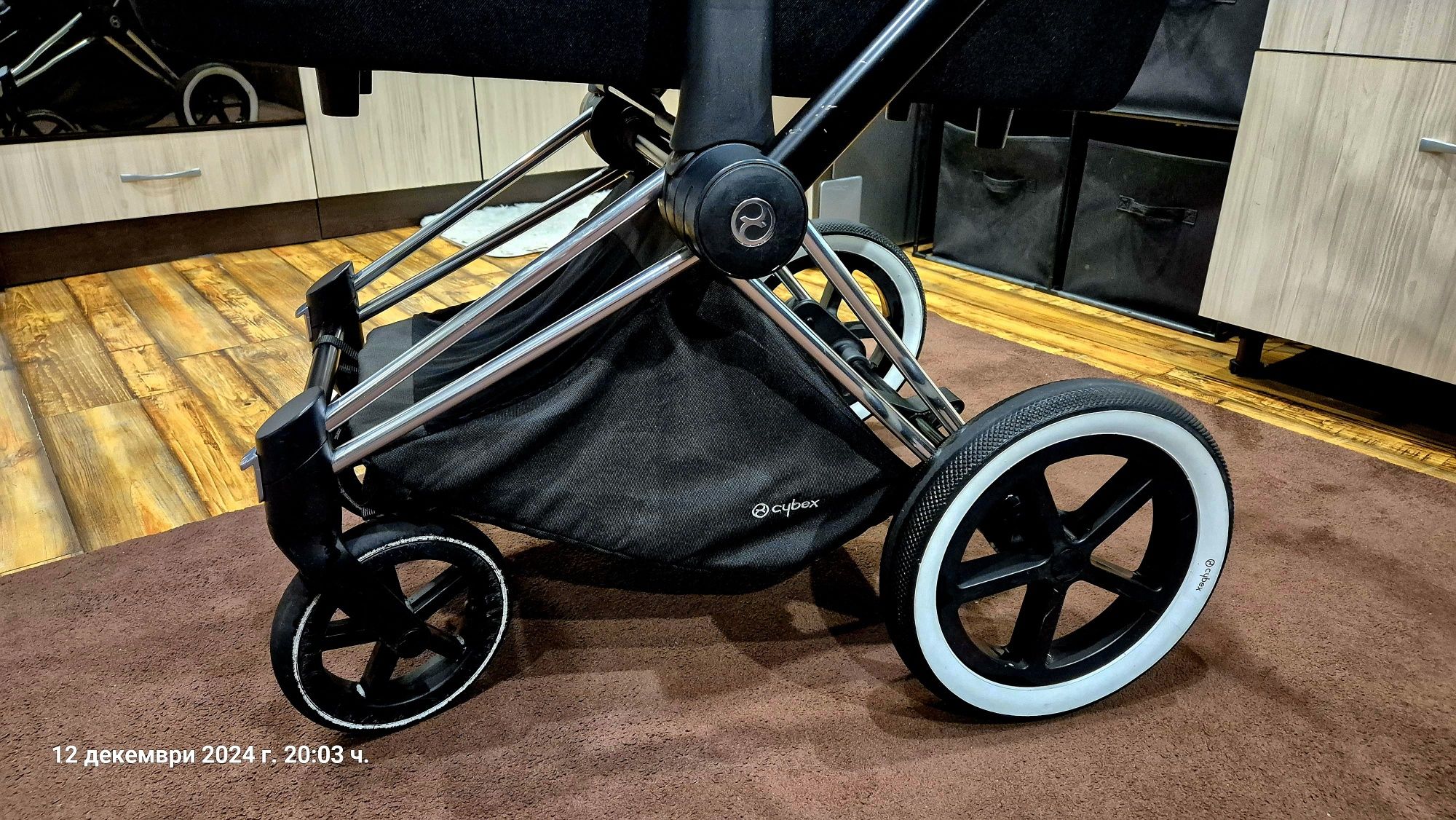 Бебешка количка Cybex priam platinum