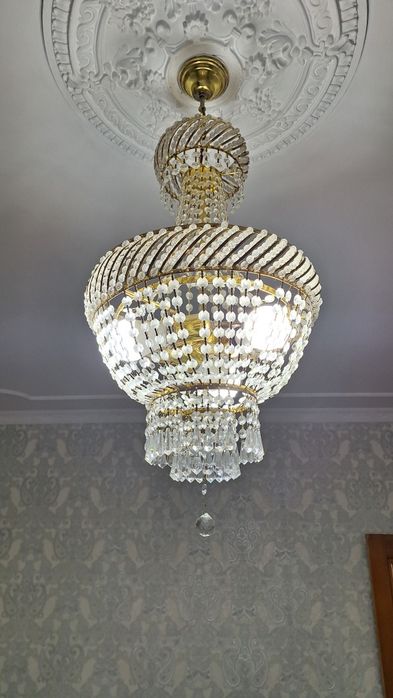 Люстра хрустальная