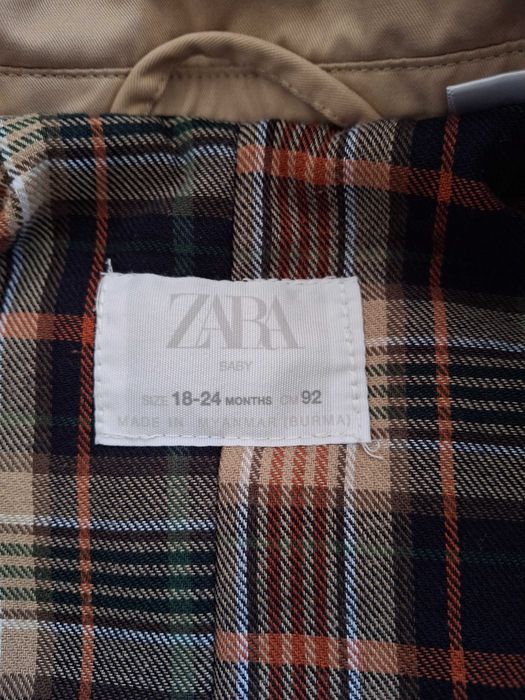 Trenci pentru fetite, Zara, marimea 92 (18 - 24 luni)