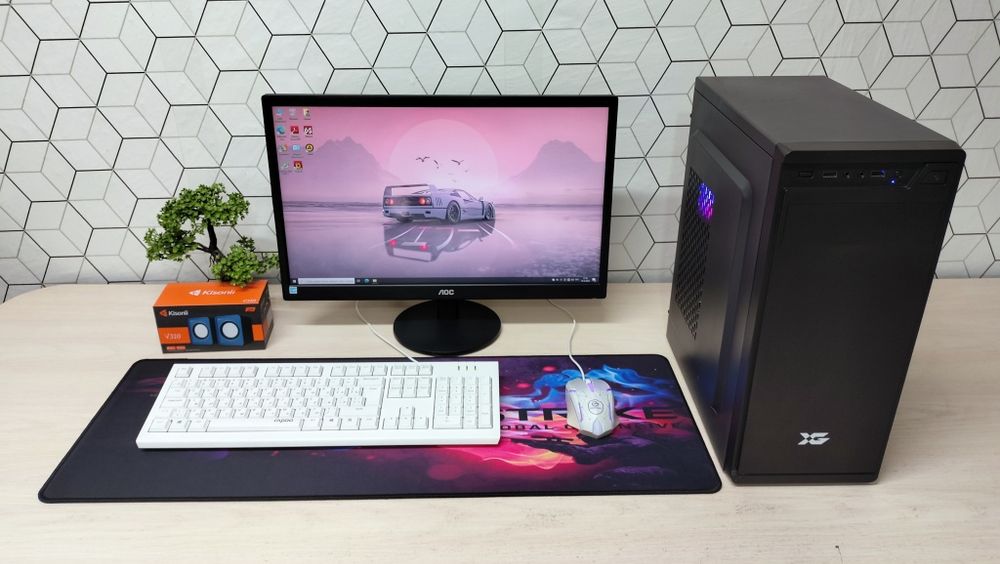 Intel® Core™ i3-9100, 16 GB RAM, GTX 1060 3 GB, SSD + HDD Мощный Комп