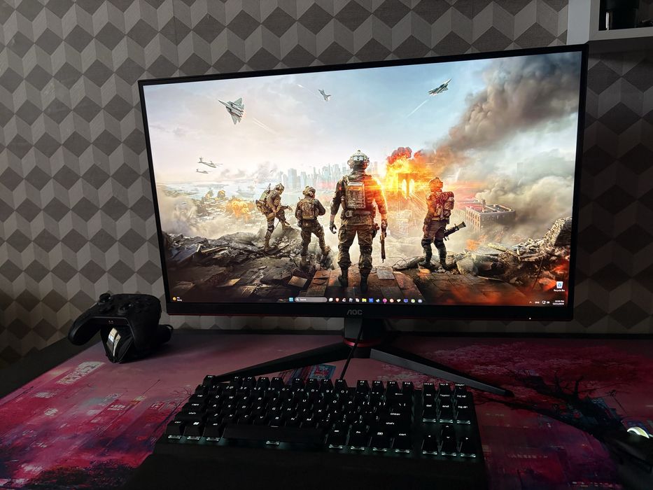 Монитор AOC Q27G2S / EU 27” IPS , WQHD, 2560 x 1440 , 165 Hz , G-SYNC