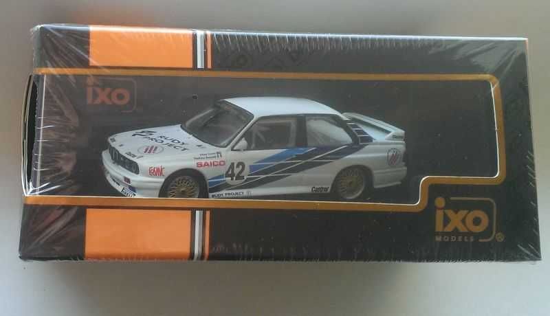 Macheta BMW M3 E30 WTCC 1987 Cecotto - IXO 1/43 Ursulet