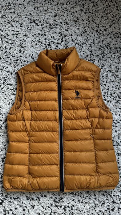Нов дамски пухен елек,грейка U.S.Polo Assn. размер М