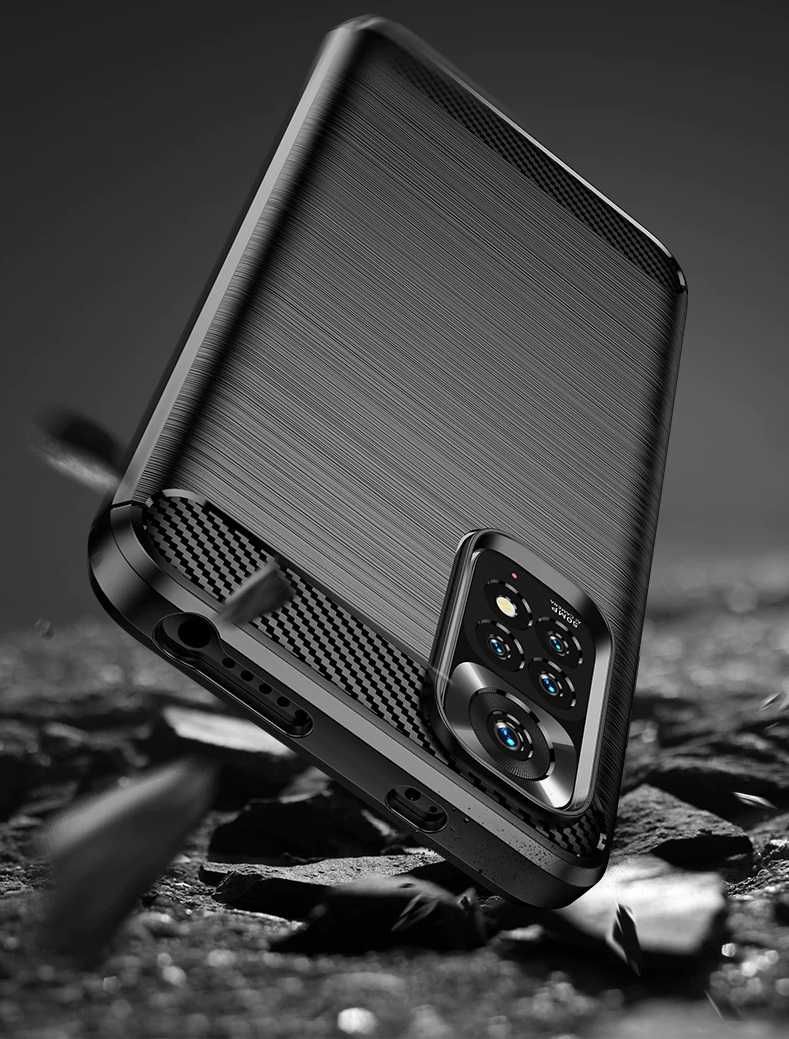 Xiaomi Redmi Note 12 / Note 11 / Note 10 - Удароустойчив Кейс CARBON