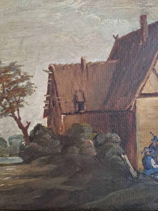 tablou pictura 35,5/29,5 cm reproducere David Teniers
