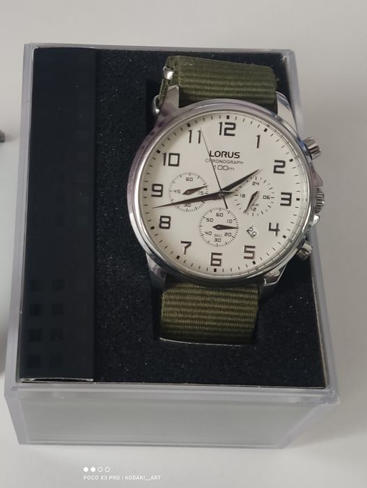 Casio MDV-107 Duro и Lorus Chronograph