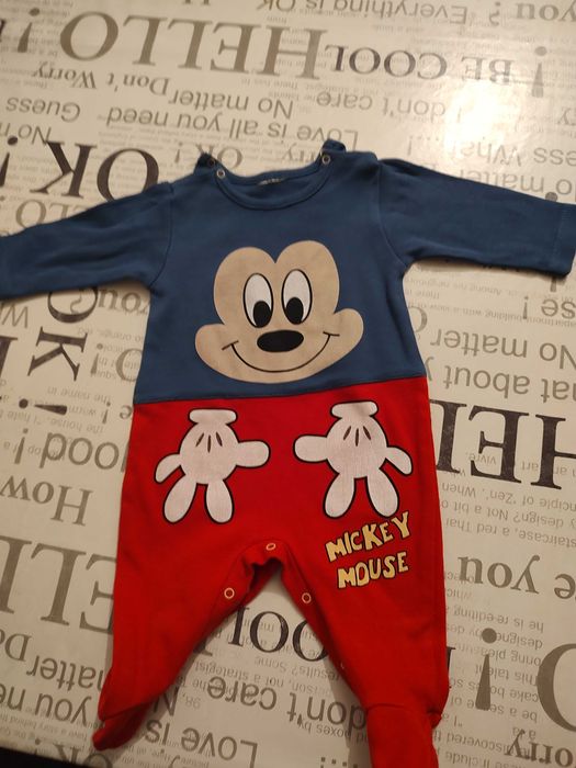 НАмалявам Ромпър с Мики маус Боди за бебе