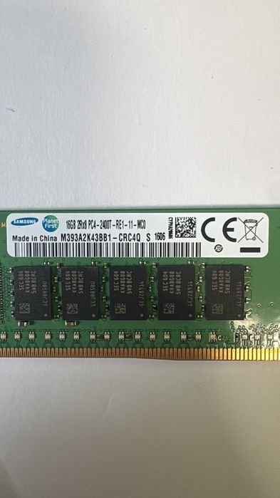 Memorii ram 16gb ddr4 ecc workstation server samsung hynix micron