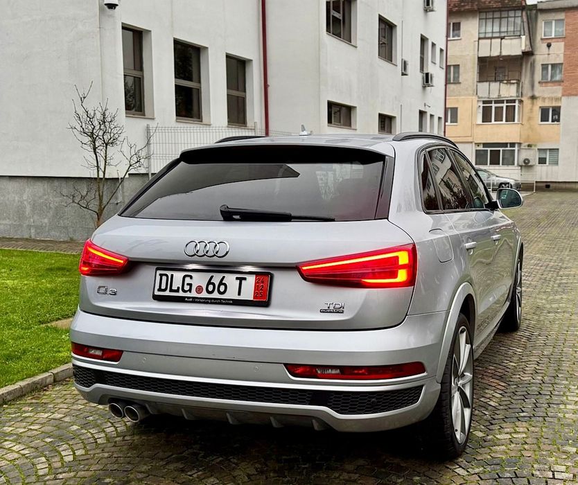 Audi Q3 S-line  S-tronic Quattro 2.0 diesel 184cp euro 6(adblue) 2016