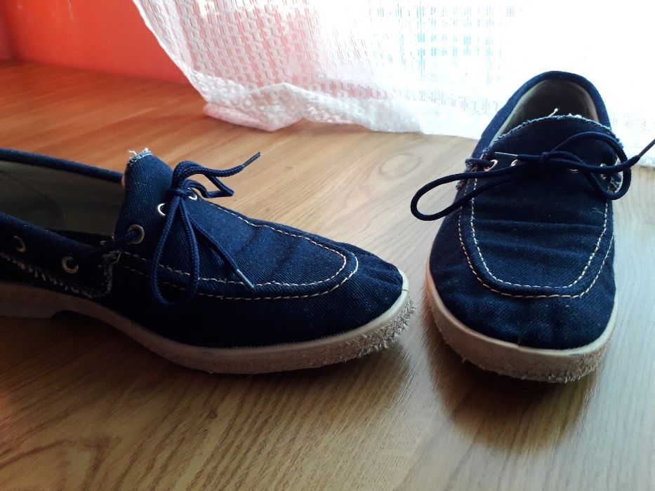 papuci SlipOn Loafers: Mocasini PEPE Jeans pantofi denim