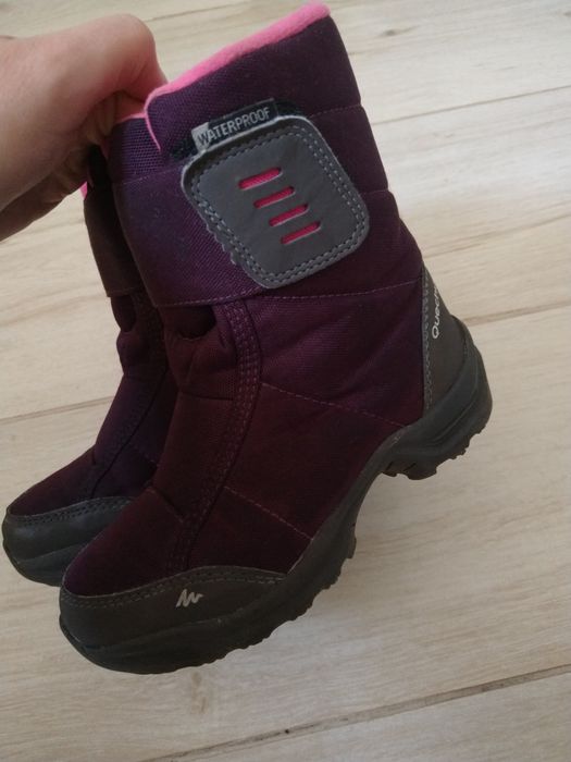 Cizme impermeabile Decathlon, Quechua, fete, mărimea 28