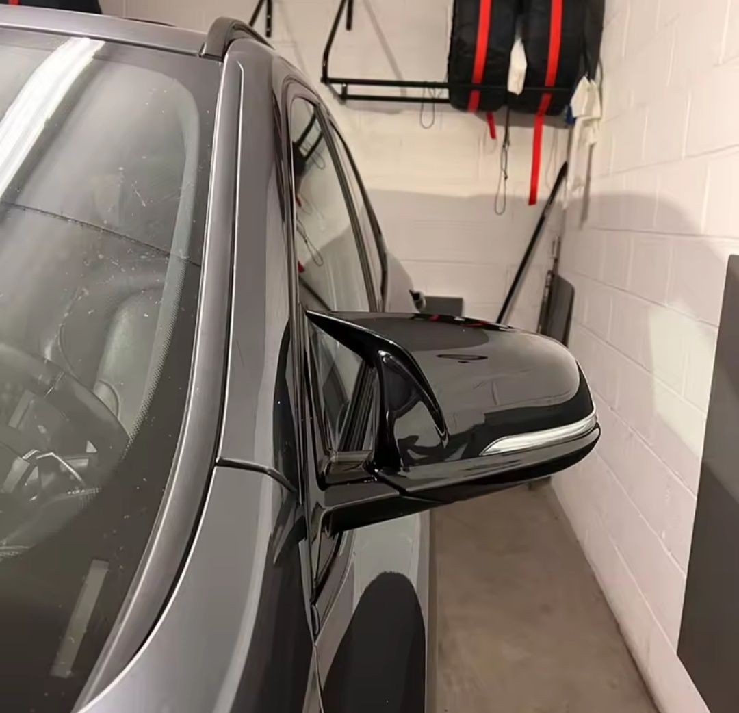 Нови черни капаци за огледала за BMW F20 F23 F30 F32 F33 F34 F36 F87
