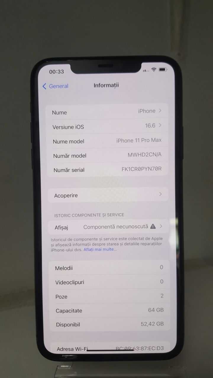 iphone 11 pro max 64 gb (m3)