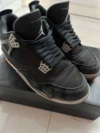 Jordan 4 Black Canvas