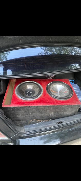 Сабвуфер 2х автозвук