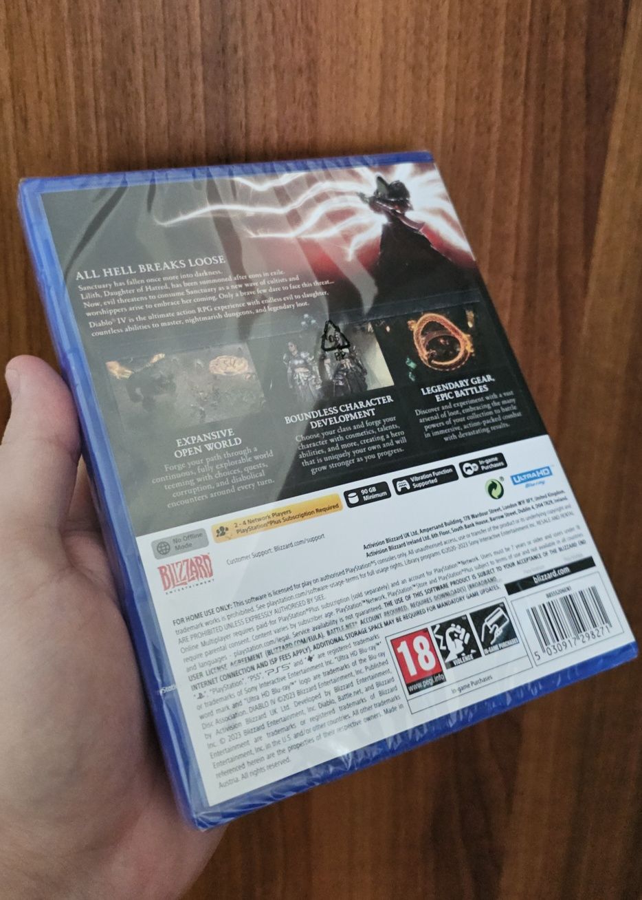 Schimb Diablo IV (4) sigilat PS5