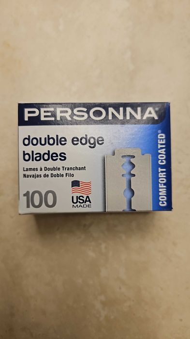 Personna lame cu tais dublu