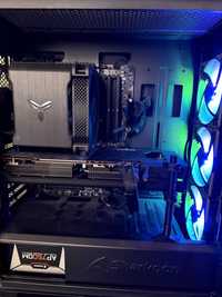 Мощный игровой компьютер AMD 5 7600X/6800ХТ XFX/RAM DDR5 2x16 4800 MHz