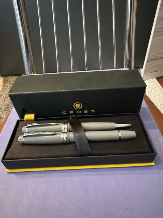 Vând set pix+stilou Cross