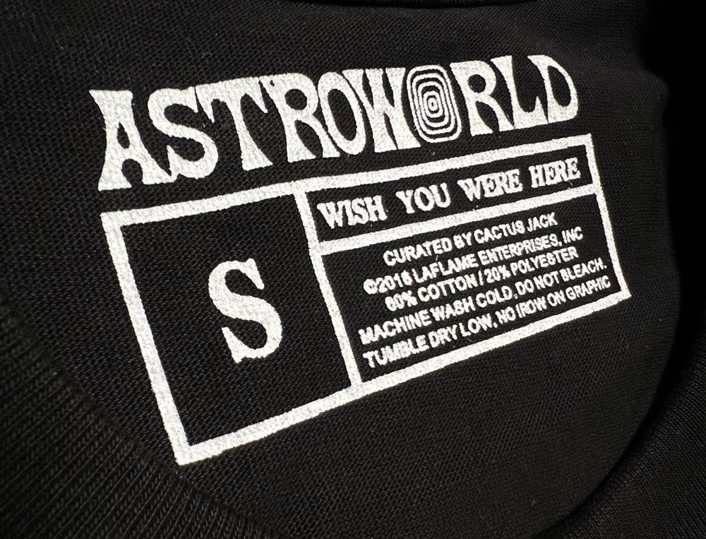 Тениска Travis Scott Astroworld Merch