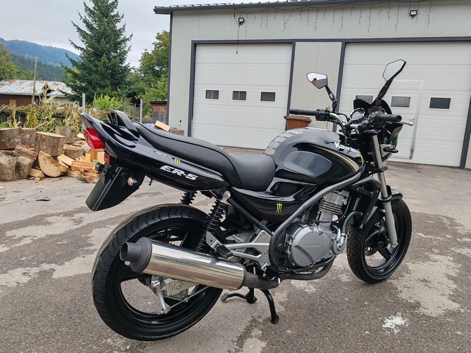 Kawasaki Er5,29780km,fab.11.2004,revizii la zi