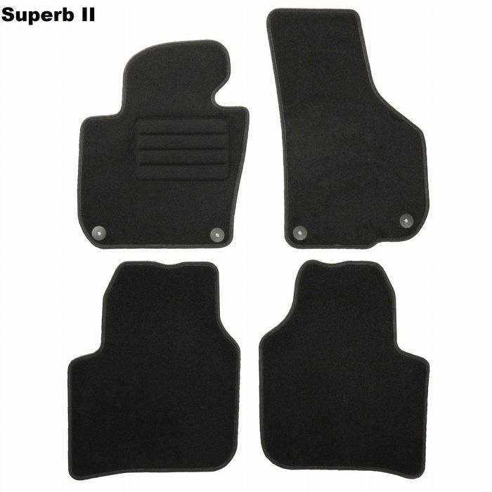 Мокетни стелки SKODA Octavia Superb Fabia Scala Karoq Roomster Yeti