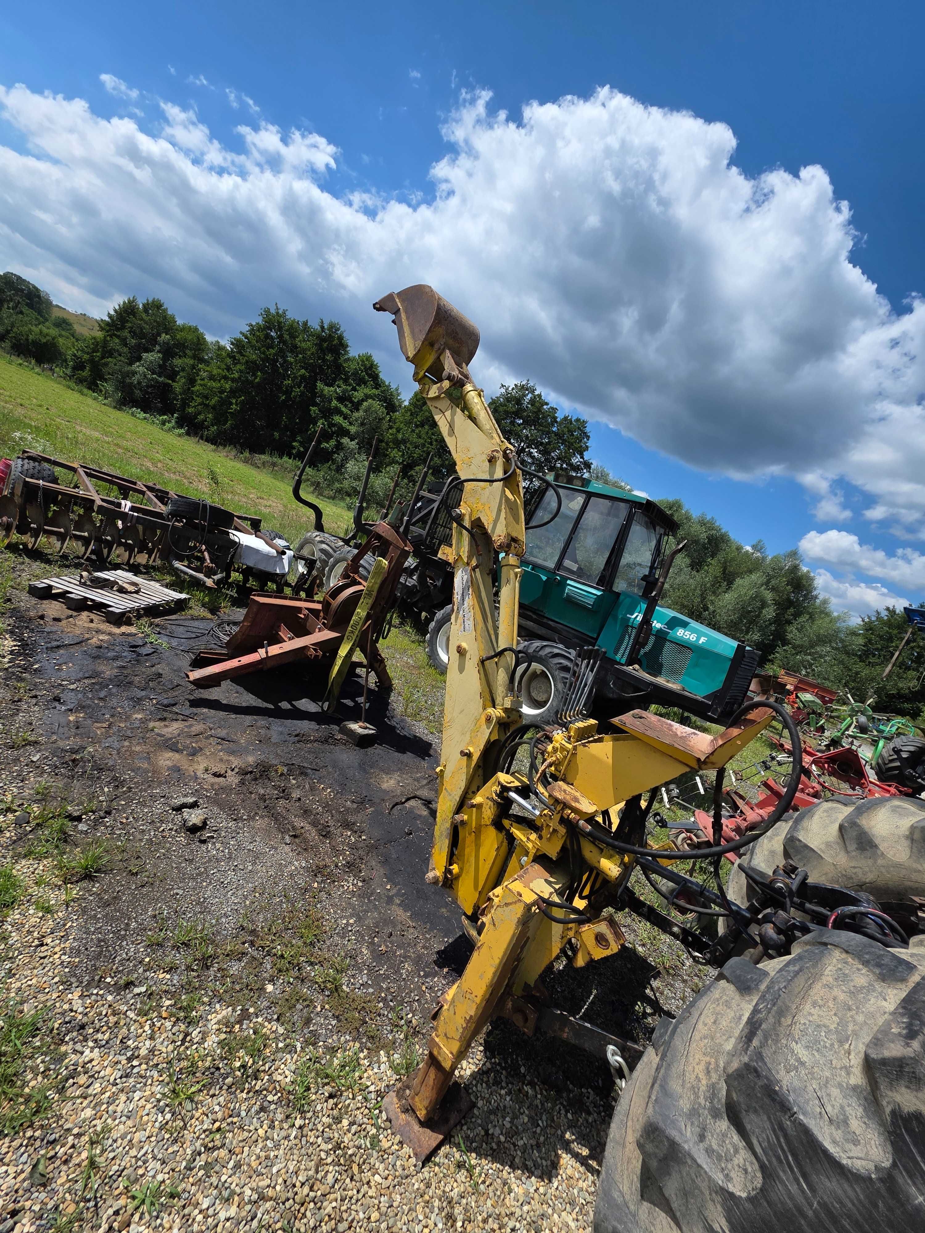 Brat excavator in tiranti la tractor original brat sapat in tiranti