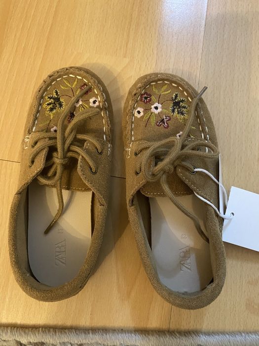 Mocasini piele Zara fetite