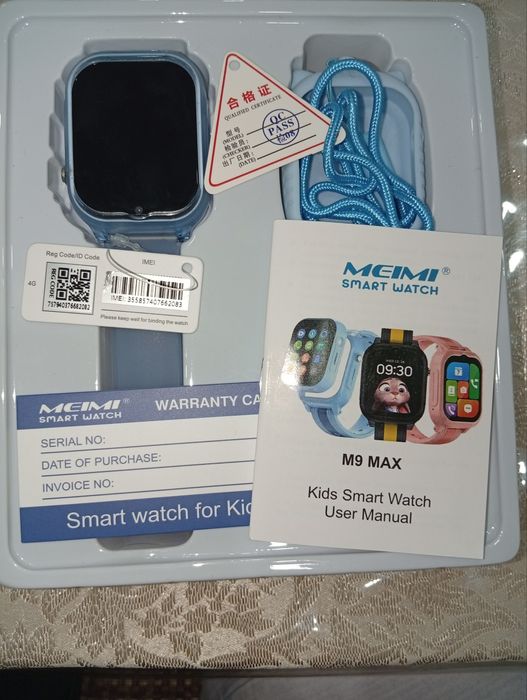 Meimi M9 Max 4G video call Smart watch