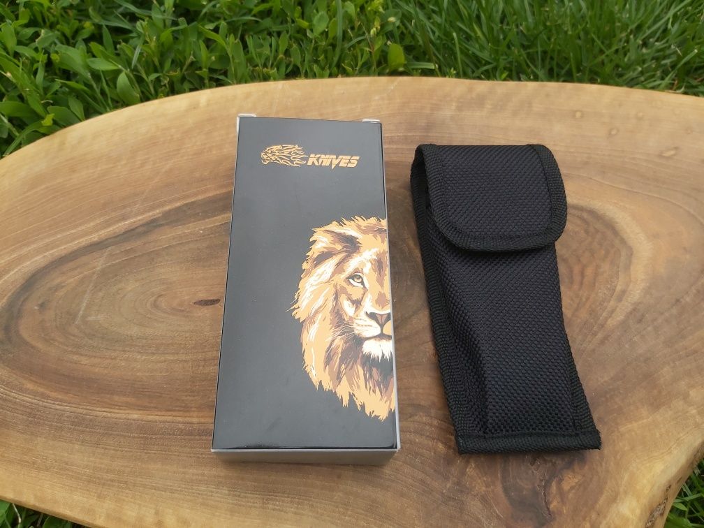 Сгъваем нож LION KNIVES с текстилен калъф