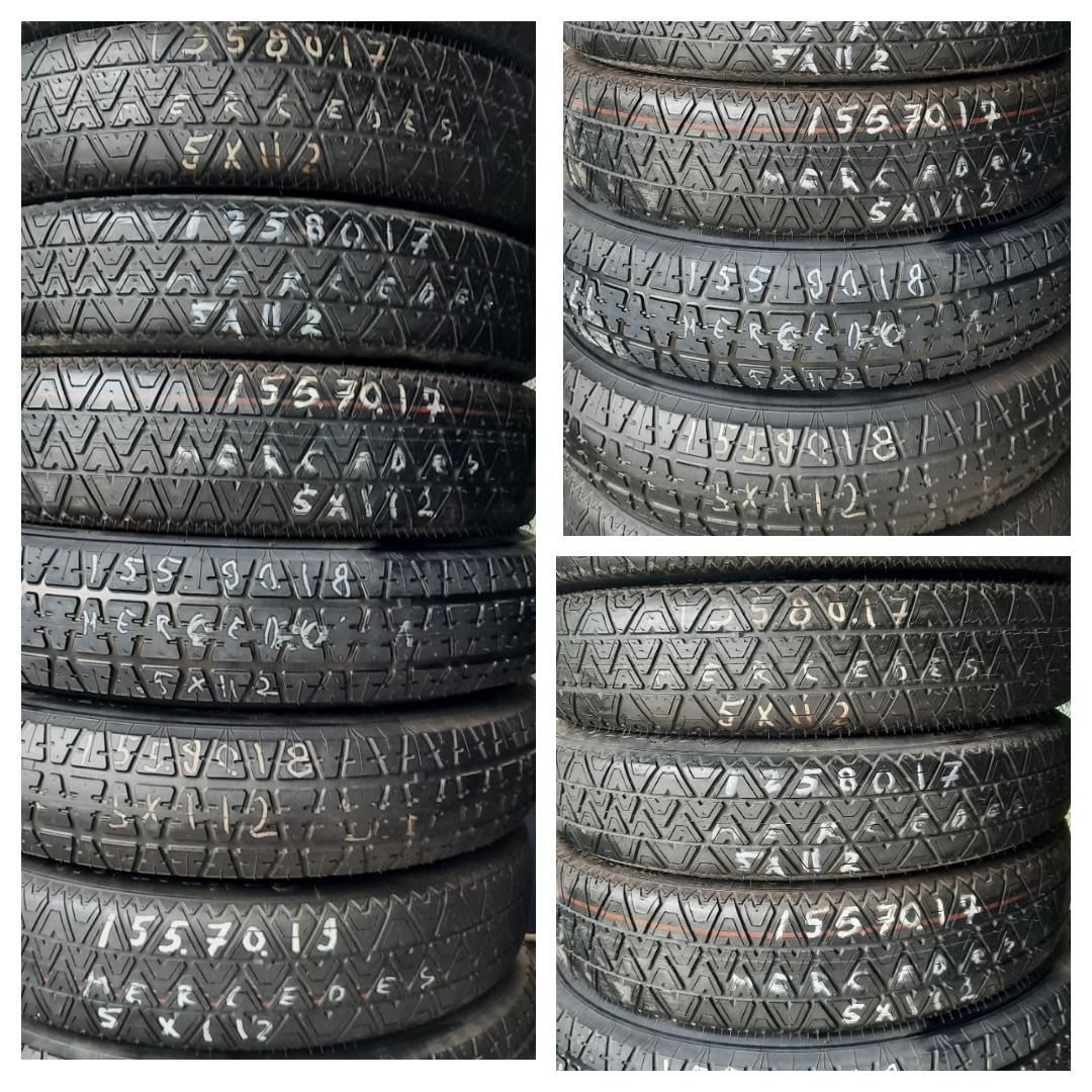 Roată rezervă 5x112 Mercedes R15 R16 R17 R18 R19