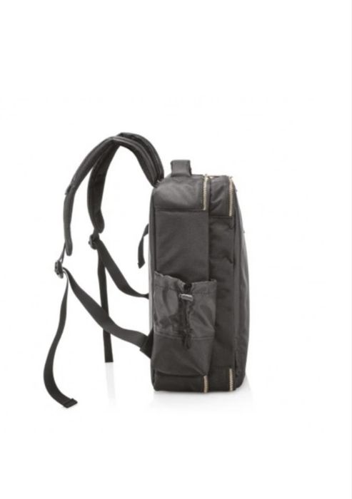 Черна бръснарска раница