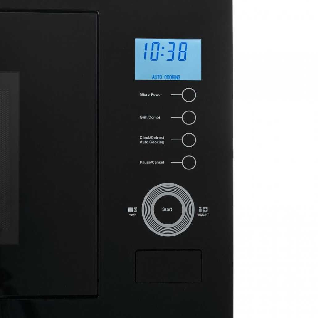 Нова микровълнова фурна за вграждане Heinner HMW-25BIGBK, 25 L, 900 W