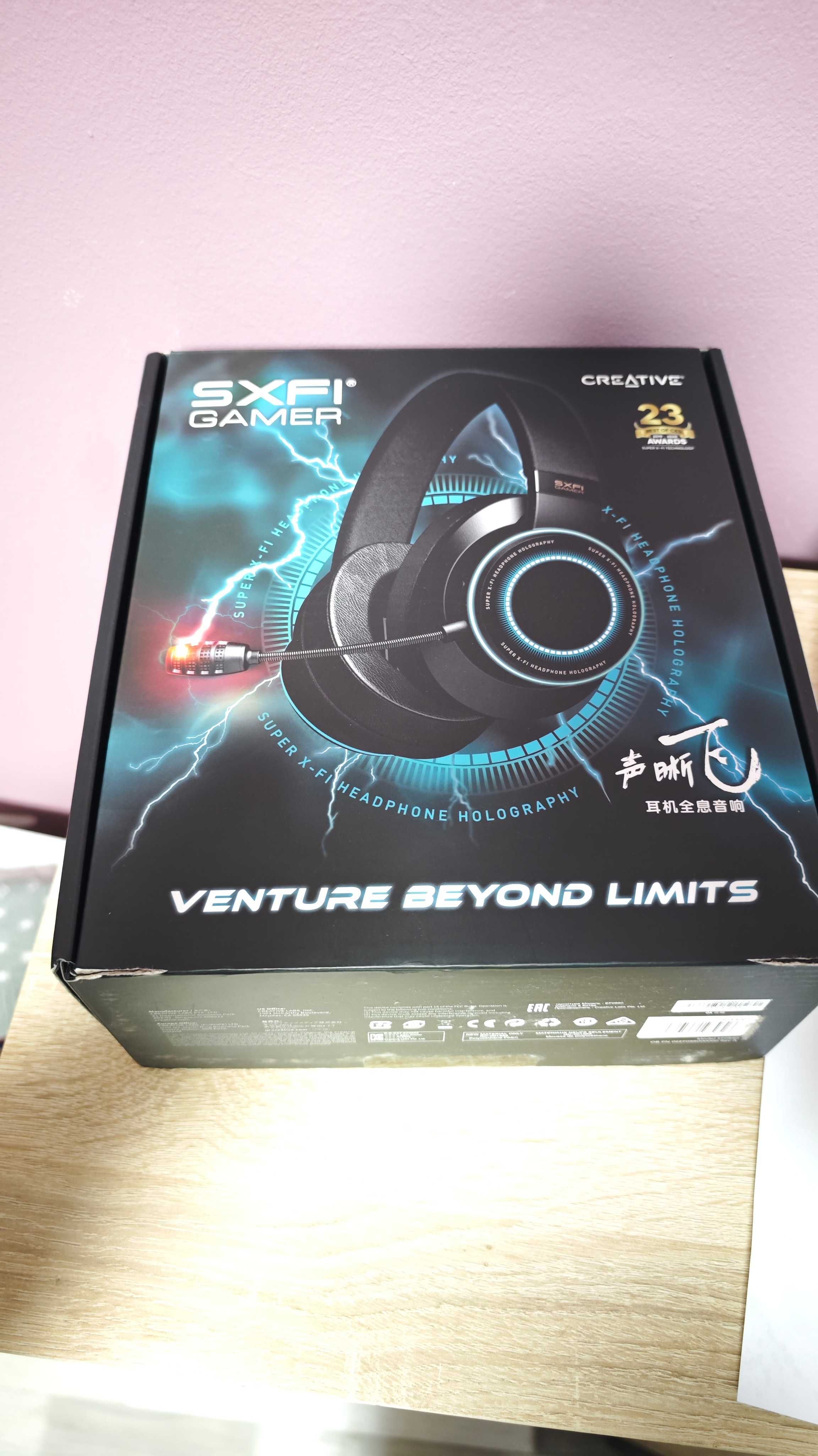 Геймърски слушалки Creative SXFI Gamer