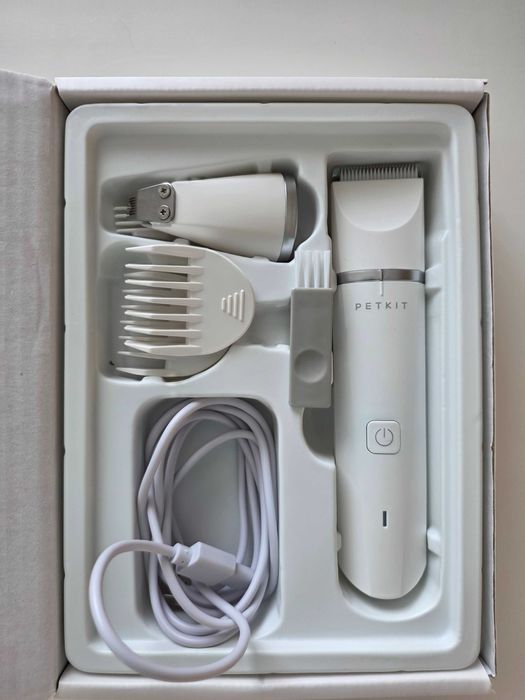 Masina de tuns catei si pisici PETKIT TRIMMER 2IN1 + unghiera PETKIT