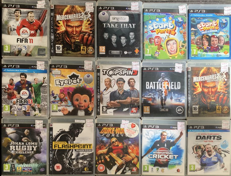 (PS3) /Playstation 3 /Плейстейшън 3 -Само 6 лв за брой