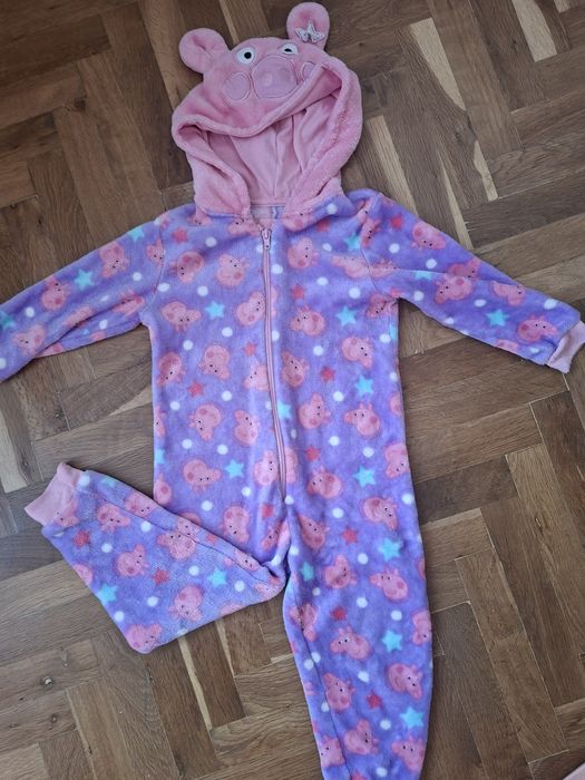 Костюм Peppa pig в розово и лилаво 104 см