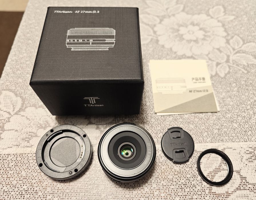 TTArtisan AF 27mm f2.8  за Sony E mount