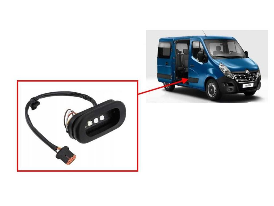 Контакт за плъзгаща врата за Renault , Opel , Nissan
